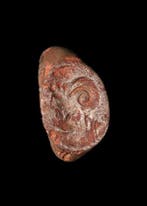 Oud-Romeins IJzer Ring met Zeus Ammon (Zonder minimumprijs)