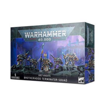 Grey Knights Terminator Squad (Warhammer 40.000 nieuw), Ophalen of Verzenden, Nieuw