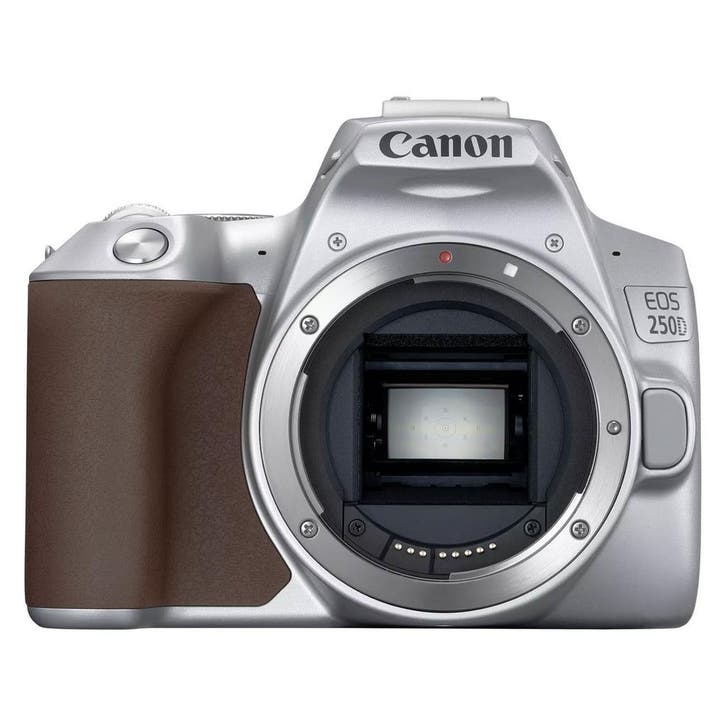 Canon EOS 250D DSLR Body Zilver - Tweedehands, Audio, Tv en Foto, Fotocamera's Digitaal, Spiegelreflex, Gebruikt, Canon, Verzenden