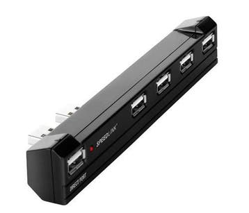 PS3 Slim USB Hub - 5 Poorten PS3 Garantie & morgen in huis!, Ophalen of Verzenden, Zo goed als nieuw