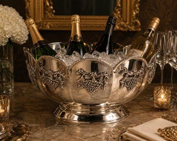Champagne koeler - Messing