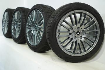 Mercedes C-Klasse C206 S206 W206 18 inch velgen Pirelli Runf, 18 inch, Gebruikt, Velg(en), Winterbanden