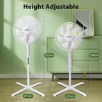 Ventilator staand - Statiefventilator - Staande ventilator -, Verzenden, Zo goed als nieuw