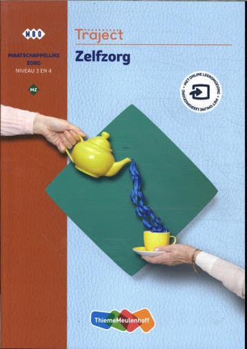 Traject MZ Zelfzorg niveau 3/4 boek en online 1 jr (KD 2022), Boeken, Verzenden, Zo goed als nieuw