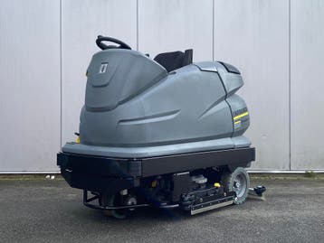 KARCHER SCHROB-/ZUIGMACHINE B 250 R + D 100 S 2014, Doe-het-zelf en Verbouw, Reinigingsmachines, Ophalen of Verzenden, Gebruikt