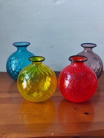 Venini - Vaas (4) - Balloton - Muranoglas
