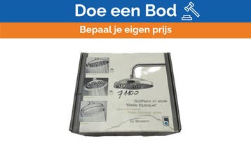 Bieden: Bossini classic chrome shower head D230, Ophalen of Verzenden, Nieuw, Kombuis en Sanitair, Zeilboot of Motorboot