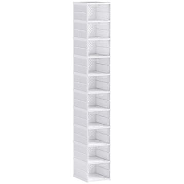 10-traps Schoenenrek, Schoenenkast, Opvouwbaar, Geventileerd, Verzenden, Nieuw