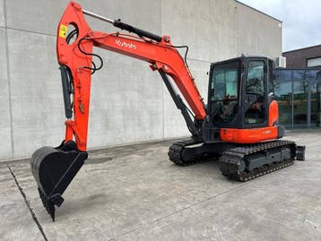 Veiling: Midigraafmachine Kubota KX165-5 Diesel 2015, Ophalen, Graafmachine