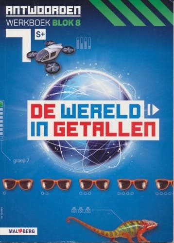 De wereld in Getallen versie 5 Antwoorden blok 8 groep 7 S+, Verzenden, Nieuw