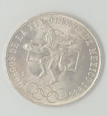Mexico. 25 Pesos 1968 (Zonder minimumprijs)