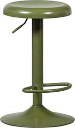 WOOOD Isaac Barkruk - Metaal - Warm Groen - 81x39x39 cm, Verzenden, Nieuw