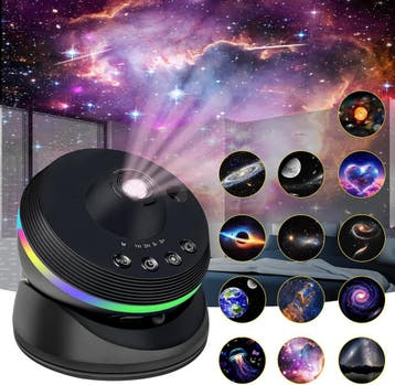 Galaxy Nachtlampje 360 | Tweedekansje | OP=OP, Ophalen of Verzenden, Zo goed als nieuw