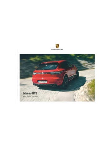 2020 PORSCHE MACAN GTS HARDCOVER BROCHURE FRANS, Boeken, Nieuw, Porsche, Author