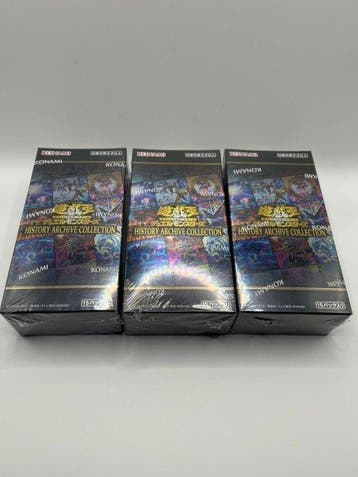 Konami - 3 Box - Yu-Gi-Oh! - Yu-Gi-Oh! OCG - History Archive, Nieuw