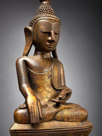 Buddha - Tai Yai ethnic - Shan - late 19th century - Beeld -