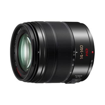 Panasonic Lumix G Vario 14-140mm f/3.5-5.6 MFT-mount Zwart, Verzenden, Gebruikt, Panasonic