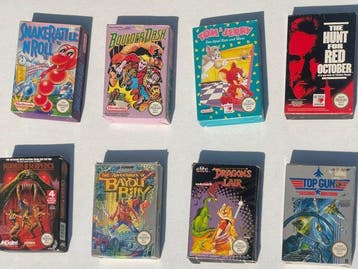 Nintendo - Nes - Lote de 8 Jogos NES PAL B — Coleção Vintage, Nieuw