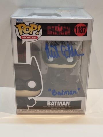 Funko - Funko Pop #1187 Batman signed by Rick English /w