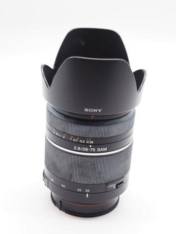 Sony alpha mount 2.8/ 28-75mm SAM lens Groothoeklens, Nieuw