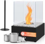 Sfeerhaard - Tafelhaard - Binnen & Buiten - Bio Ethanol - Zw, Huis en Inrichting, Haarden, Verzenden, Zo goed als nieuw