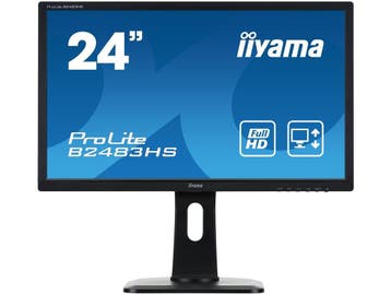 Iiyama ProLite B2483HS-B1 - Monitor 24 inch - 1920x1080 Full, Computers en Software, Monitoren, Verzenden, Zo goed als nieuw, Iiyama