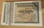 Spanje. - 100 x 5 Pesetas - 1935 - Ed-363a