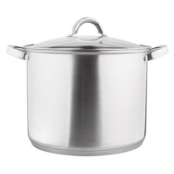 Altom Design Fabio RVS Hoge Soeppan / Kookpan 24cm 8.5L Met, Ophalen of Verzenden, Nieuw