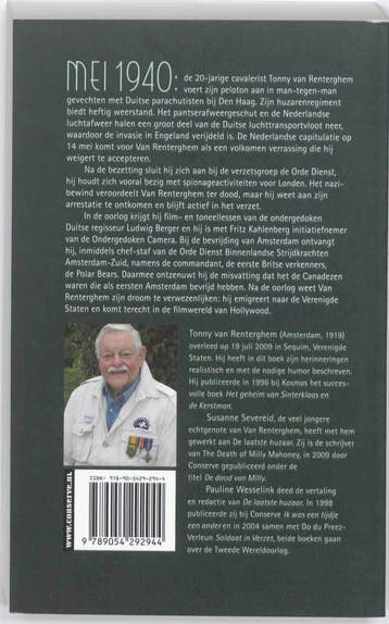 De laatste huzaar 9789054292944 Tonny van Renterghem, Verzenden, Gelezen, Tonny van Renterghem