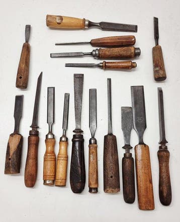 Werkgereedschap (16) - Carpenters chisels