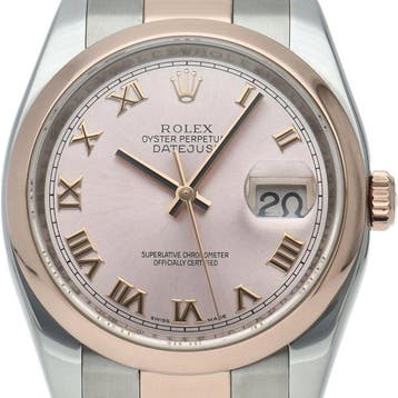 Rolex - Datejust 36 Mens Watch Oyster - 116201(V) - Heren -, Nieuw
