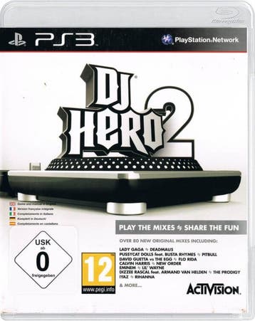 DJ Hero 2 [PS3], Spelcomputers en Games, Games | Sony PlayStation 3, Ophalen of Verzenden, Nieuw