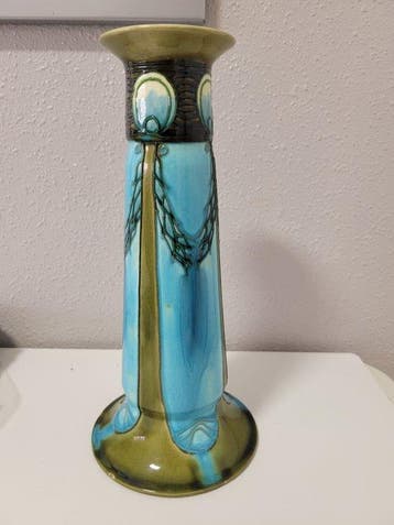 Flesvaas - Keramiek - Minton vase ltd nummer 1, Antiek en Kunst
