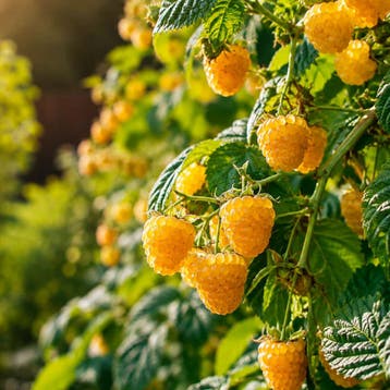 Framboos `Sugana Yellow` container (P13) lichtroze, Wit, Tuin en Terras, Verzenden