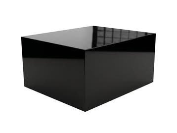 Zwart Glossy Podium 100 × 100 × 50 cm – Select Collectie EX