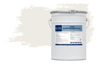 Wixx Schuttingbeits UV+ RAL 9010 | Zuiver Wit 2.5L, Verzenden, Wit, Nieuw, Beits