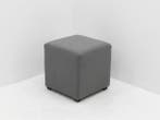 Poef - Mobitec - 45x42x42cm(hxbxd) - grijs, Werkplek, Ophalen of Verzenden, Gebruikt, Overige typen