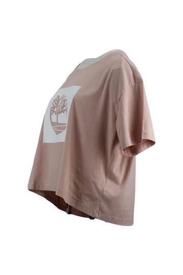 Timberland T-shirt in maat L Roze, Timberland, Verzenden, Zo goed als nieuw, Overige kleuren
