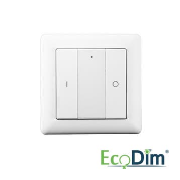 ECODIM | DRAADLOZE SCHAKELAAR ZIGBEE | 1 GROEP | WIT, Nieuw