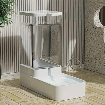Automatische Hond Voerbak en Waterdispenser Set - Zwaartekra, Verzenden, Nieuw
