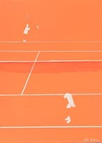 Gilles Aillaud (1928-2005) - Tennis