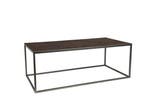 2dekans | Dutchbone Lee Salontafel - Grijs - 110x55cm, Ophalen of Verzenden, Zo goed als nieuw