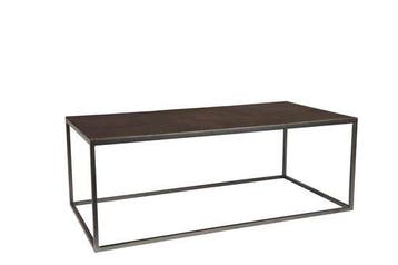 2dekans | Dutchbone Lee Salontafel - Grijs - 110x55cm, Ophalen of Verzenden, Zo goed als nieuw