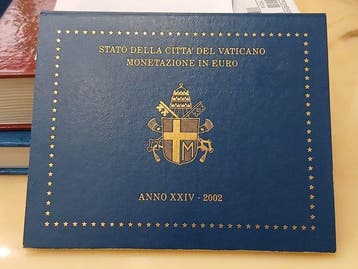 Vaticaan. Year Set (BU) 2002