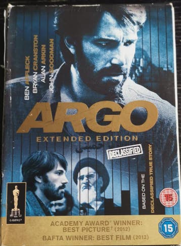 Argo extended edition (3 disc)           Gratis verzenden, Vanaf 12 jaar, Verzenden, Gebruikt, Overige genres