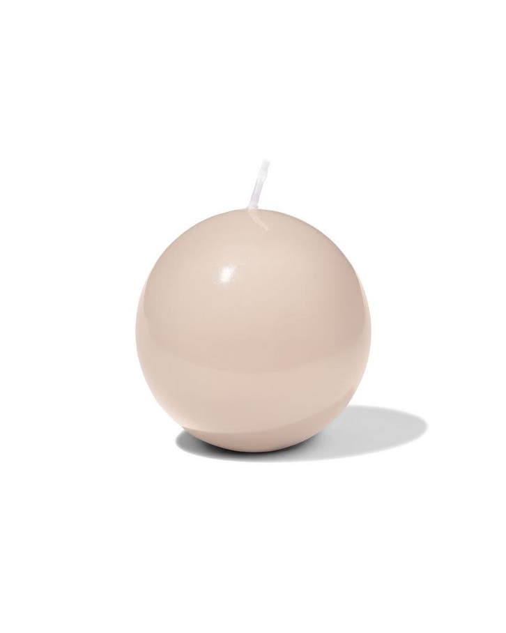 HEMA Bolkaars 7cm glad naturel, Huis en Inrichting, Woonaccessoires | Kandelaars en Kaarsen, Nieuw, Verzenden