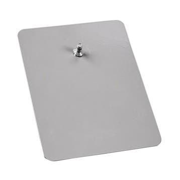 Stalen Voetplaat / Standaard voor posterframes - Grijs -...