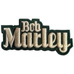Bob Marley - Text Logo - Patch officiële merchandise, Ophalen of Verzenden, Nieuw, Kleding