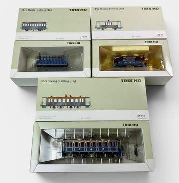 Trix H0 - 21230 - Modeltrein personenwagen (3) - 3 rijtuigen, Nieuw