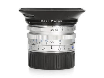 Carl Zeiss C Biogon T f/4.5 21 mm ZM - Groothoeklens, Ophalen of Verzenden, Zo goed als nieuw